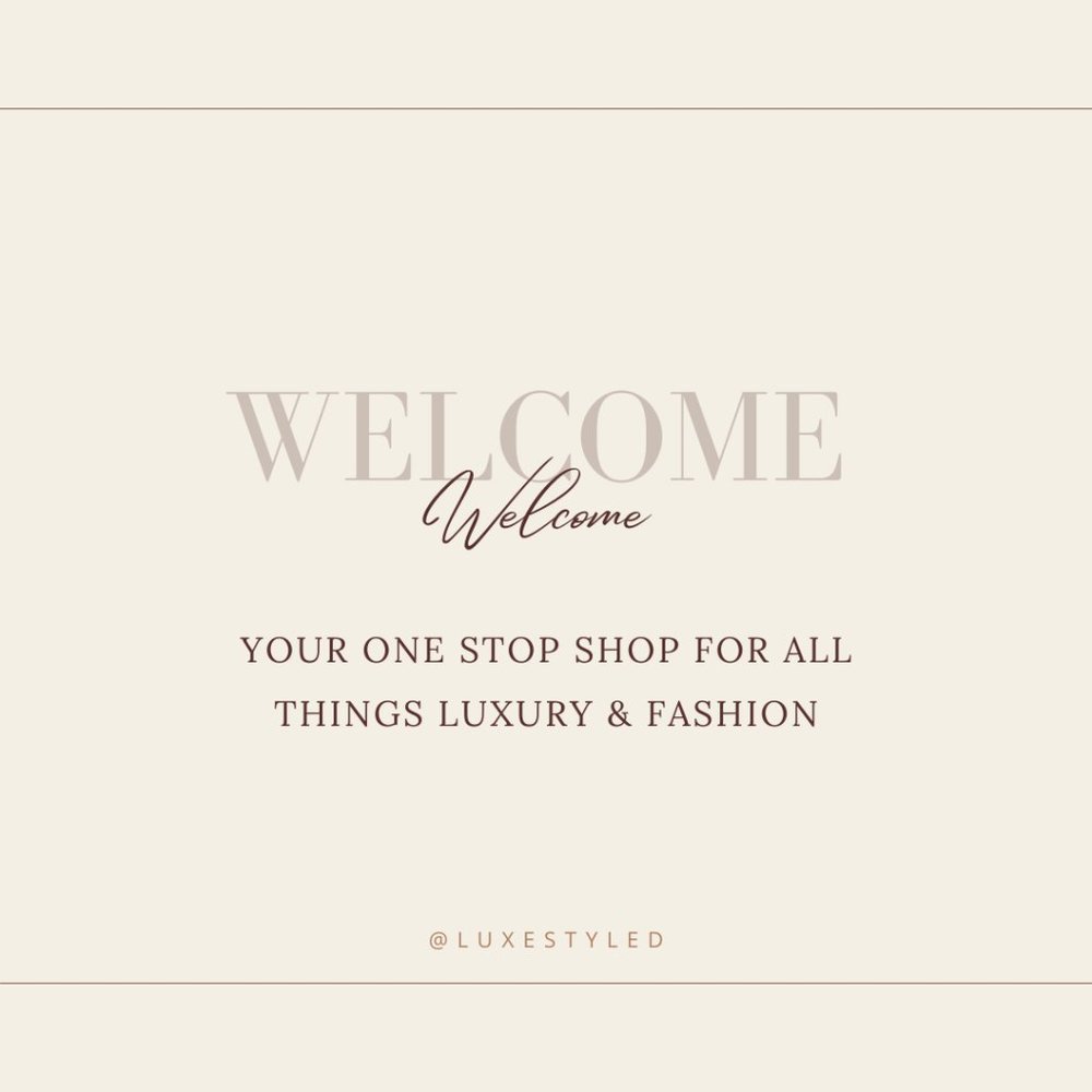 WELCOME TO LUXESTYLED